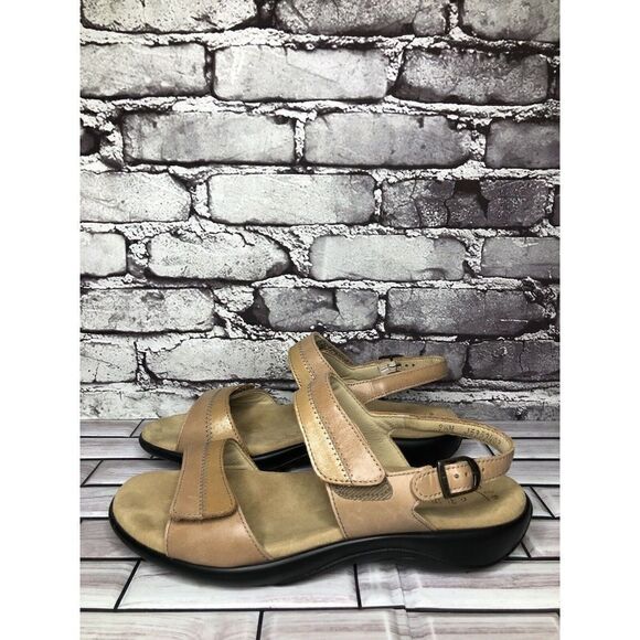 SAS Tripad Comfort Tan Macaron Leather Casual Strap Sandals Women’s 9.5M US/40EU - Picture 1 of 16